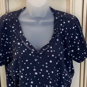 Star studdedd tee shirt